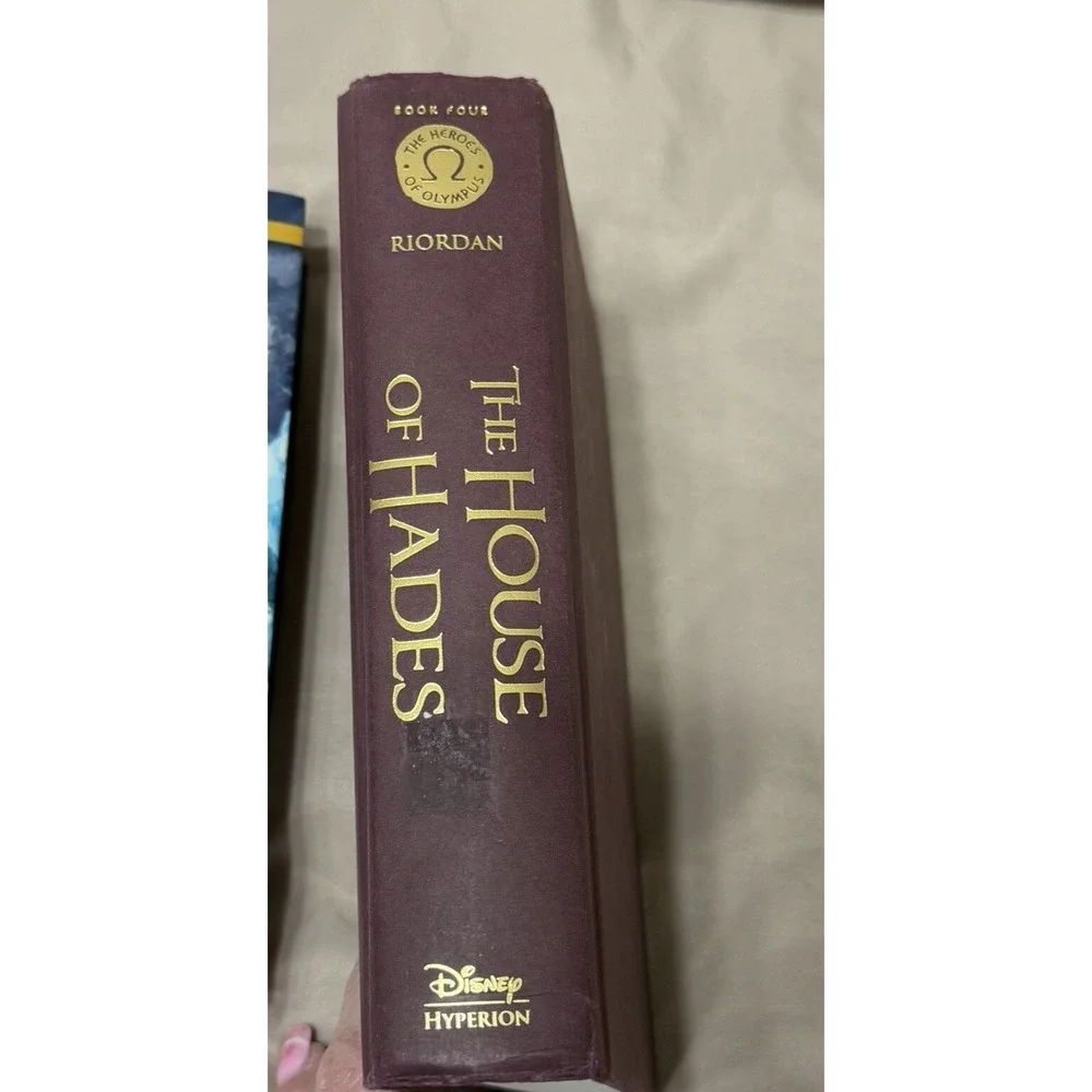 The Heroes of‎ Olympus Rick Riordan Hardcover Books 1,2,4 All First Edition